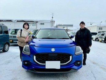 スイフト　ご納車おめでとうございます！